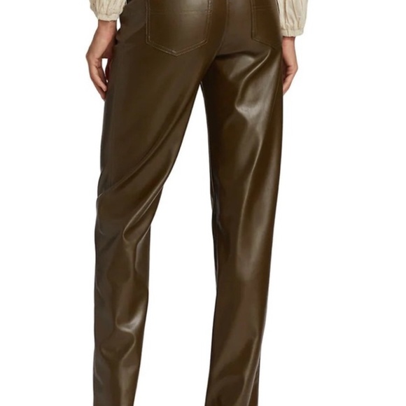 En Saison Lana Vegan Leather Trousers - Picture 2 of 6